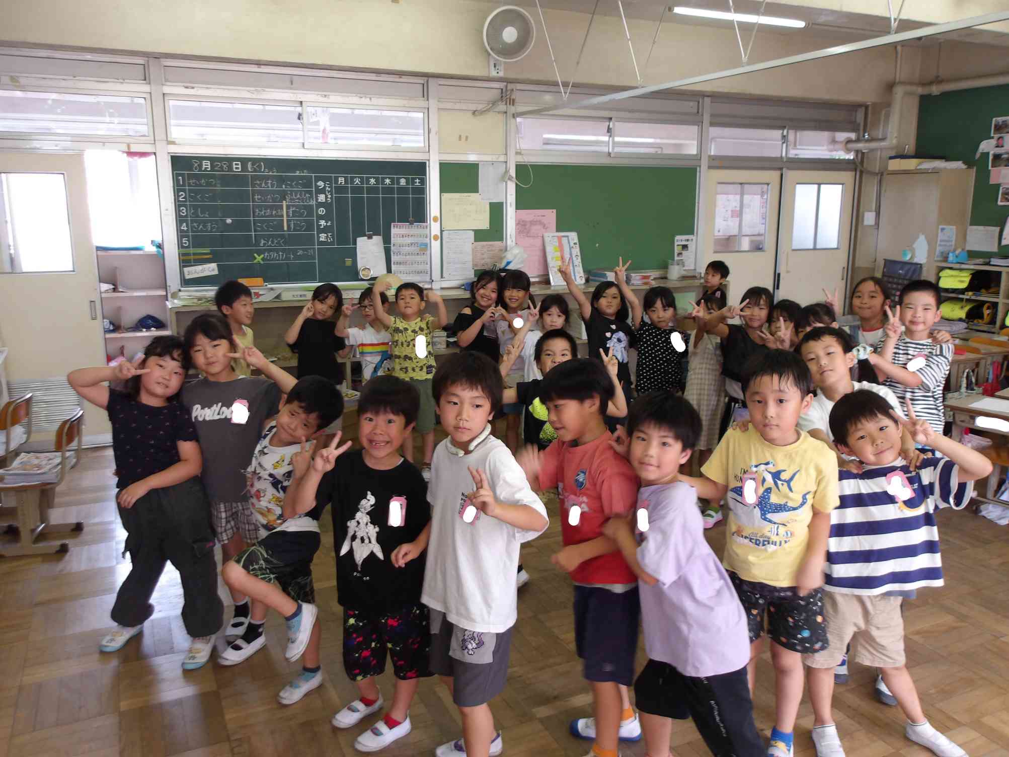 貨物列車後に記念撮影